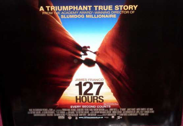 Cinema Poster: 127 HOURS 2011 (Quad) James Franco Amber Tamblin Danny Boyle