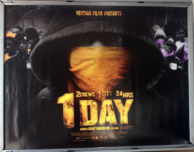 Cinema Poster: 1 DAY 2009 (Quad) Dylan Duffus Penny Woolcock