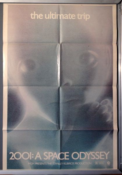 Cinema Poster: 2001 A SPACE ODYSSEY 1968 (US RR One Sheet) Stanley Kubrick Cinema Poster: 2001 A SPACE ODYSSEY 1968 (US RR One Sheet) Stanley Kubrick