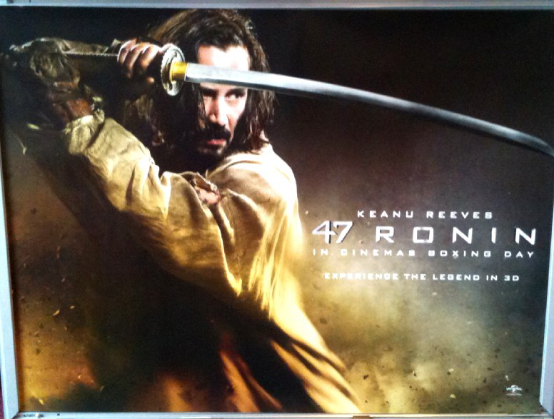 47 RONIN: Kai/Keanu Reeves UK Quad Film Poster