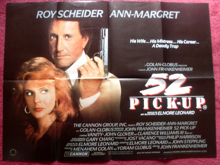 Cinema Poster: 52 PICK-UP 1986 (Quad) Roy Scheider