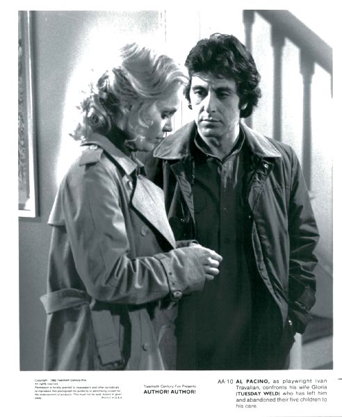 Publicity Photo/Still: AL PACINO - AUTHOR AUTHOR 1982 With Tuesday Weld