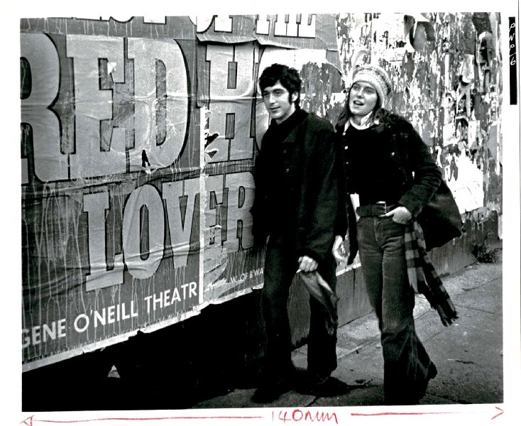Publicity Photo/Still: AL PACINO - PANIC IN NEEDLE PARK 1975 With Kitty Winn Publicity Photo/Still: AL PACINO - PANIC IN NEEDLE PARK 1975 With Kitty Winn