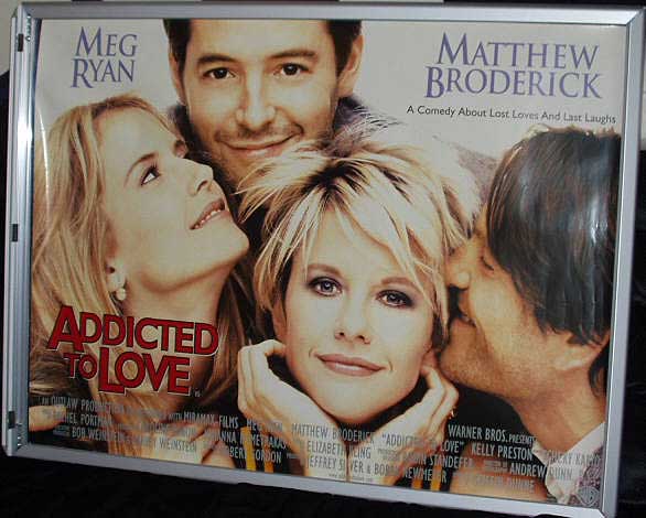 ADDICTED TO LOVE: UK Quad Film Poster