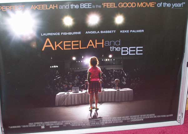 AKEELAH AND THE BEE: Main UK Quad Film Poster