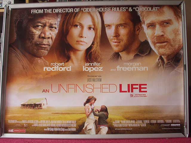 AN UNFINISHED LIFE: Main UK Quad Film Poster