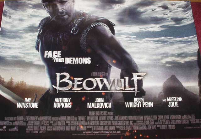 BEOWULF: UK Quad Film Poster