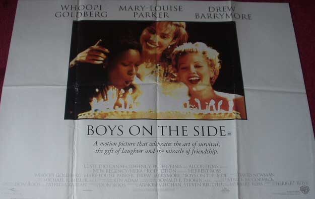 BOYS ON THE SIDE: Main UK Quad Film Poster