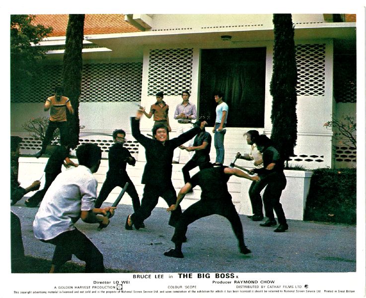 Cinema Lobby Card: BRUCE LEE - BIG BOSS, THE 1973 Group Fight
