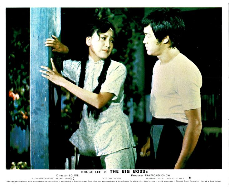 Cinema Lobby Card: BRUCE LEE - BIG BOSS, THE 1973 Bruce And Maria Yi Cinema Lobby Card: BRUCE LEE - BIG BOSS, THE 1973 Bruce And Maria Yi