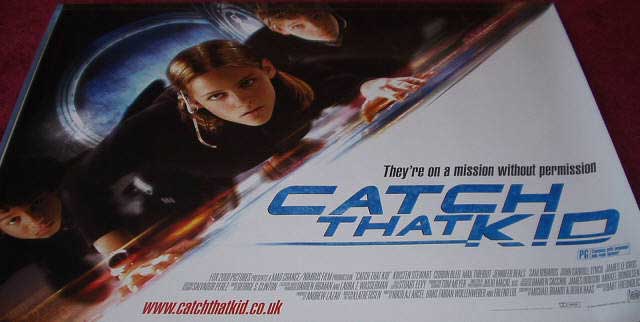 CATCH THAT KID: Main UK Quad Film Poster