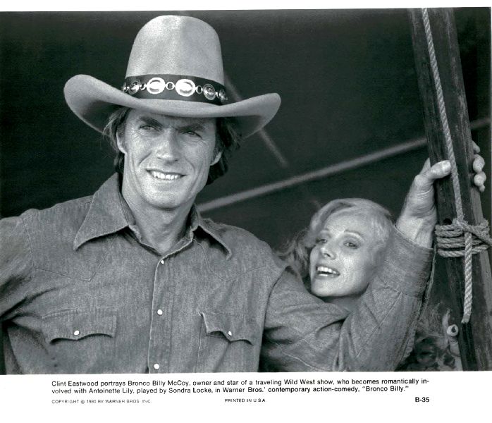 Publicity Photo/Still: CLINT EASTWOOD - BRONCO BILLY 1980 B-35 Publicity Photo/Still: CLINT EASTWOOD - BRONCO BILLY 1980 B-35