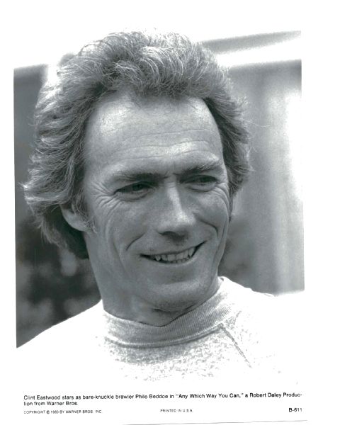 Publicity Photo/Still: CLINT EASTWOOD - ANY WHICH WAY YOU CAN 1980 B-611 Publicity Photo/Still: CLINT EASTWOOD - ANY WHICH WAY YOU CAN 1980 B-611