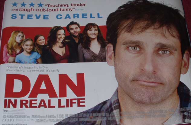 DAN IN REAL LIFE: UK Quad Film Poster