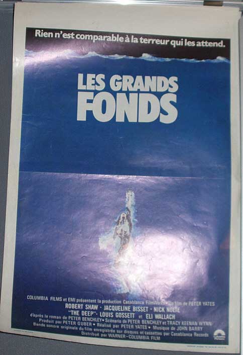 DEEP, THE: Belgian Film Poster