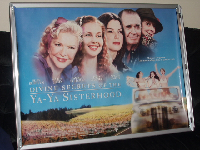 DIVINE SECRETS OF THE YA-YA SISTERHOOD: UK Quad Cinema Poster