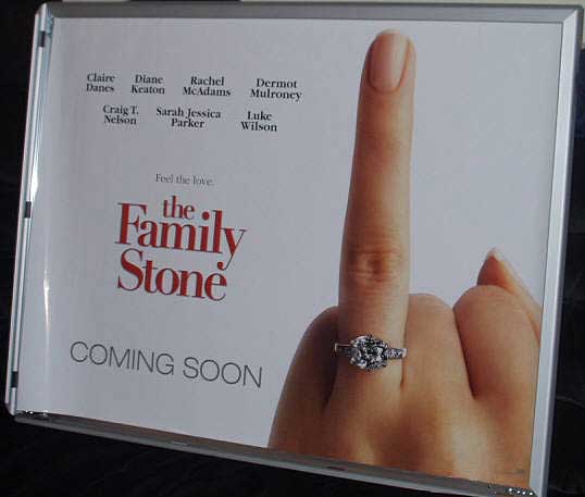 FAMILY STONE, THE: Advance UK Quad Film Poster