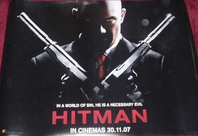 Cinema Poster: HITMAN 2007 (Advance Quad) Timothy Olyphant Dougray Scott Olga Kurylenko