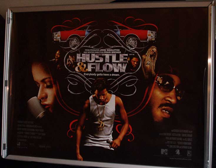HUSTLE & FLOW: Main UK Quad Film Poster