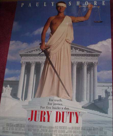 JURY DUTY: Main One Sheet Film Poster