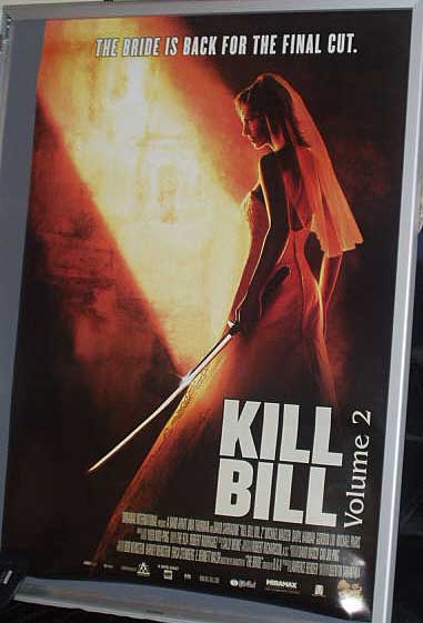 KILL BILL VOLUME 2: Thai One Sheet Film Poster