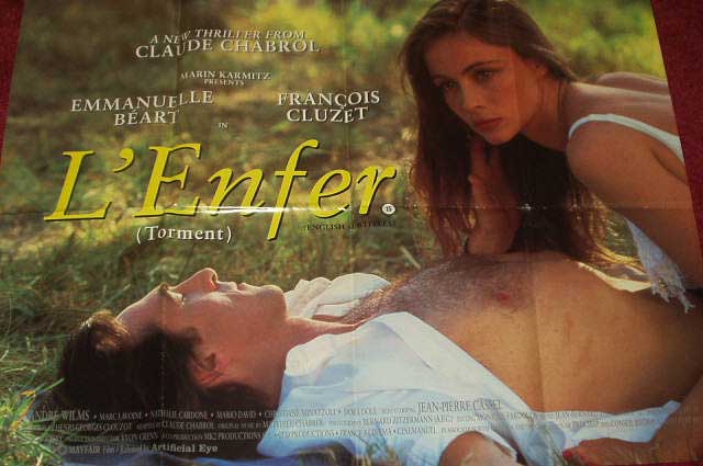 L'ENFER: Main UK Quad Film Poster L'ENFER: Main UK Quad Film Poster
