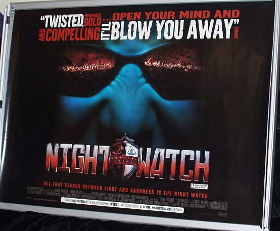 NIGHTWATCH: Main UK Quad Film Poster