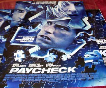 PAYCHECK: Main One Sheet Film Poster