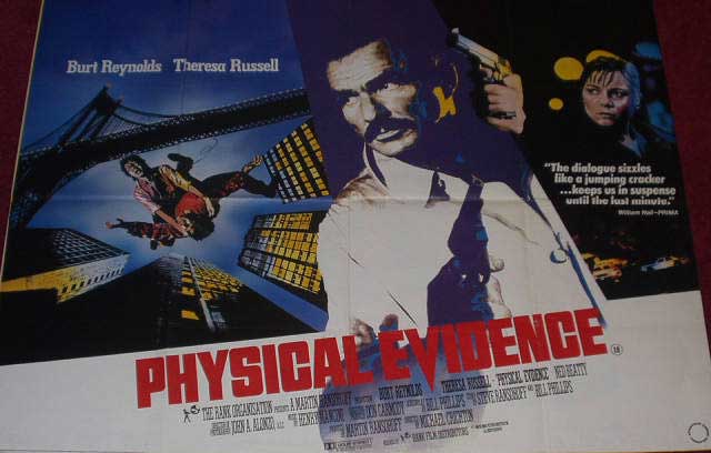 PHYSICAL EVIDENCE: Main UK Quad Film Poster