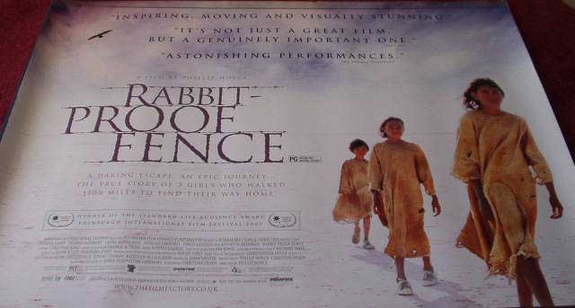 Cinema Poster: RABBIT PROOF FENCE 2002 (Main Quad) Kenneth Branagh Everlyn Sampi