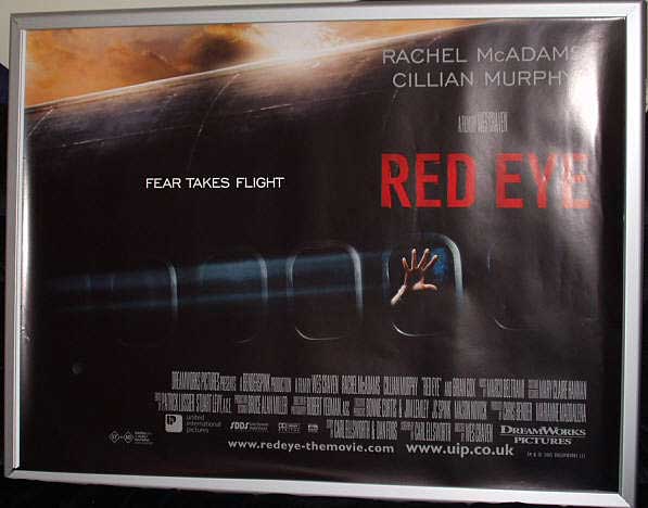 RED EYE: Main UK Quad Film Poster