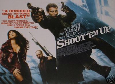SHOOT 'EM UP: Main UK Quad Film Poster