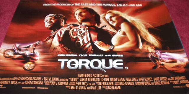 TORQUE: Main UK Quad Film Poster