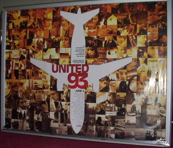 UNITED 93: Main UK Quad Film Poster