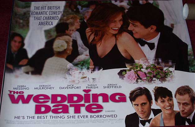 WEDDING DATE: Main UK Quad Film Poster