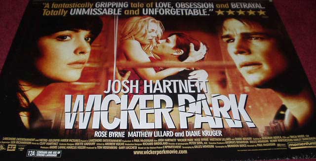 WICKER PARK: Main UK Quad Film Poster