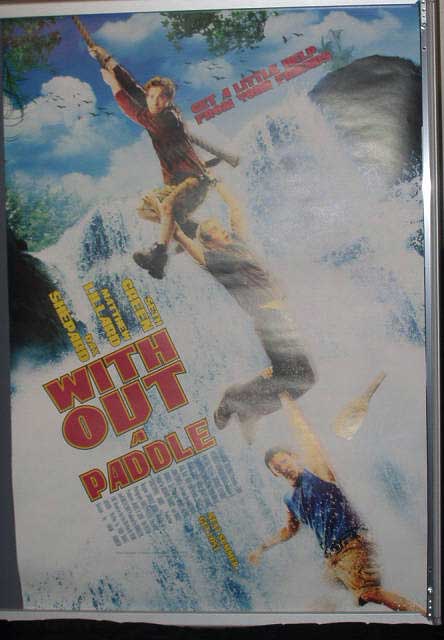 WITHOUT A PADDLE: Main One Sheet Film Poster