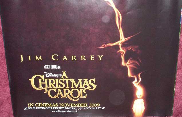 Cinema Poster: A CHRISTMAS CAROL 2009 (Advance Quad) Jim Carrey Gary Oldman Cinema Poster: A CHRISTMAS CAROL 2009 (Advance Quad) Jim Carrey Gary Oldman