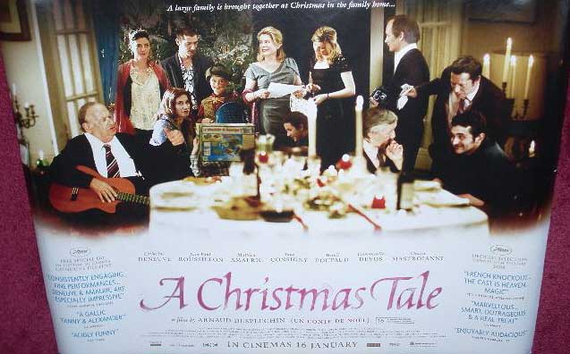 A CHRISTMAS TALE (UN CONTE DE NOEL): UK Quad Film Poster