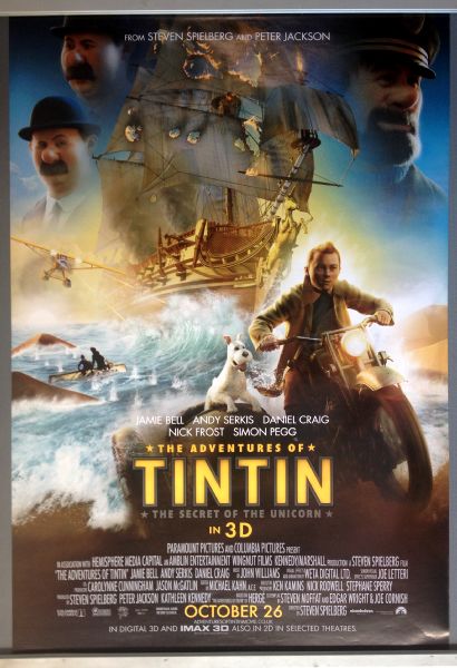 Cinema Poster: ADVENTURES OF TINTIN, THE 2011 (Main One Sheet)