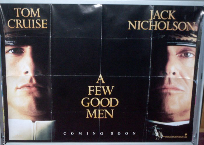 A FEW GOOD MEN: Advance UK Quad Film Poster