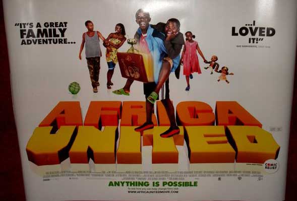 AFRICA UNITED: UK Quad Film Poster