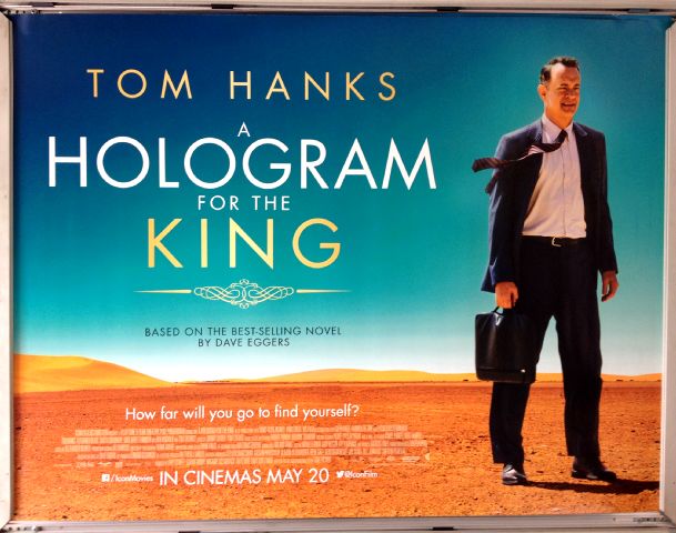 Cinema Poster: A HOLOGRAM FOR THE KING 2016 (Quad) Tom Tykwer Tom Hanks