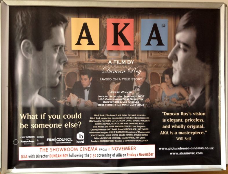 Cinema Poster: AKA 2002 (Quad) Matthew Leitch Diana Quick George Asprey Cinema Poster: AKA 2002 (Quad) Matthew Leitch Diana Quick George Asprey