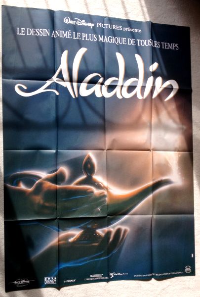 Cinema Poster: ALADDIN 1993 (French Grande) Scott Weinger Robin Williams