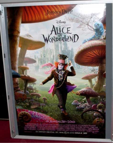 ALICE IN WONDERLAND: Mad Hatter One Sheet Film Poster