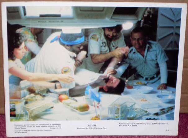 ALIEN: Lobby Card US A5 Chest About To Bust ALIEN: Lobby Card US A5 Chest About To Bust
