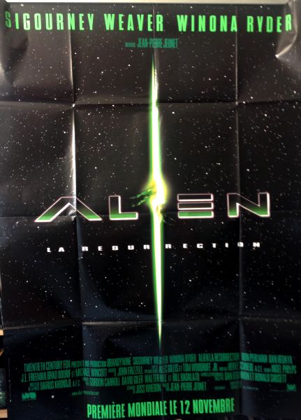 Cinema Poster: ALIEN RESURRECTION 1997 (French Grande) Sigourney Weaver