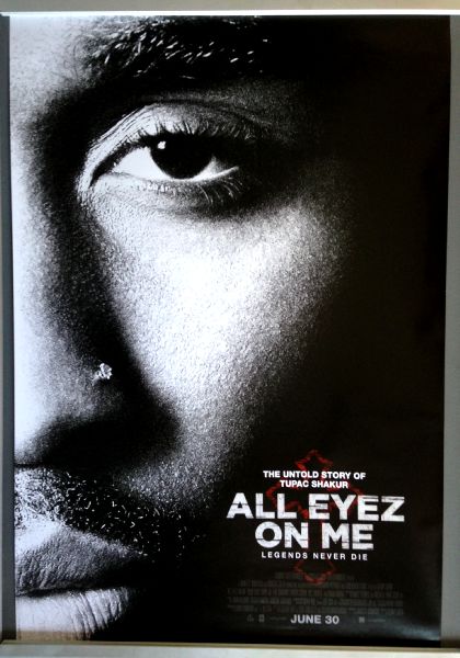 Cinema Poster: ALL EYEZ ON ME 2017 (One Sheet) Demetrius Shipp Jr. Kat Graham