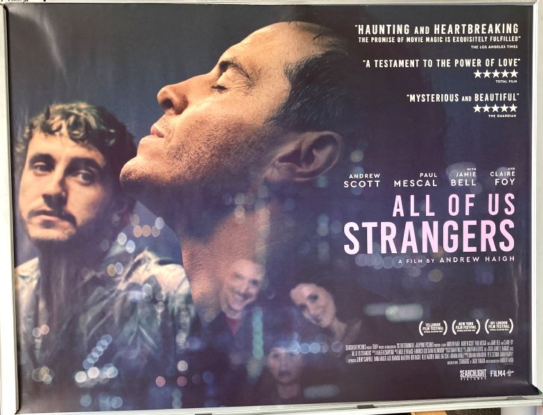 Cinema Poster: ALL OF US STRANGERS 2023 (Quad) Andrew Scott Paul Mescal